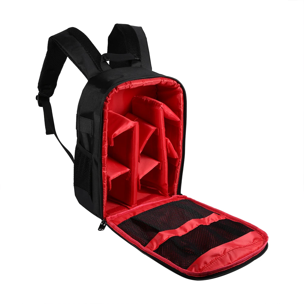 new nylon red interior photograph shoulder bag with removable divider outdoor shoulder camera bag 271337cm free global shipping