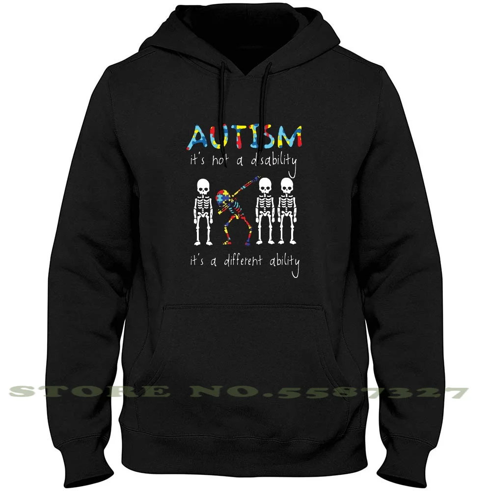 

Autism It'S Not A Disability Streetwear Sport Hoodie Sweatshirt Autism Awareness Day Autism Awareness Day Gift Mom Dad Funny