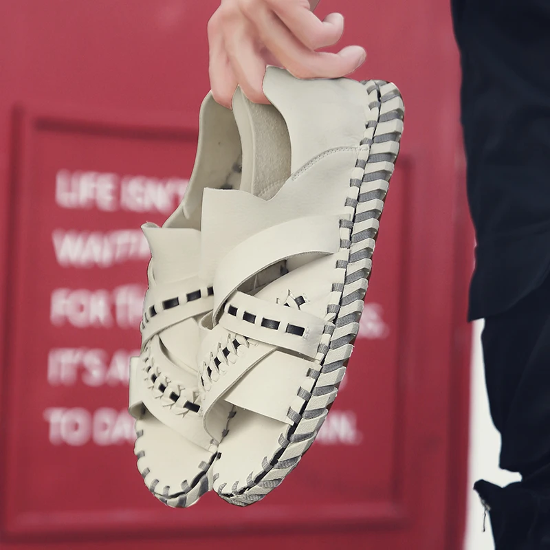 

Rubber Sandals Men Breathable Work Shoes Men Sneakers Zapatillas Transpirables Running Mens Air Mesh Men's