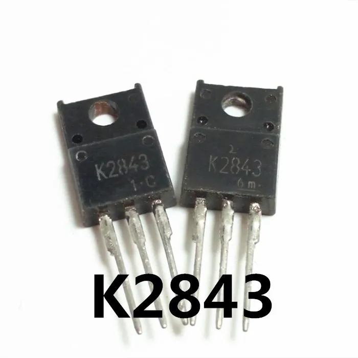 1 шт. 2SK2843 K2843 TO 220F 500V 12A MOSFET N транзистор оригинальный|Реле| |