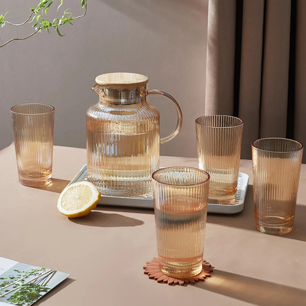 

375ml Water Cups Ins Grey Amber Glass Cup Nordic Drinking Beverage Tumbler Simple Large Capacity Coffee Milk Tea Juice Mug
