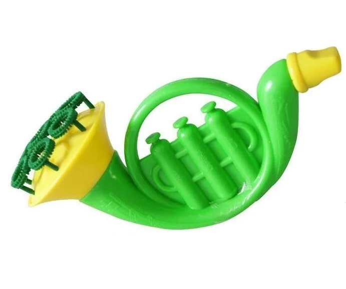 Мыльный пузырь удар 1 шт Новинка рожок случайный стиль отправлен Детские уличные