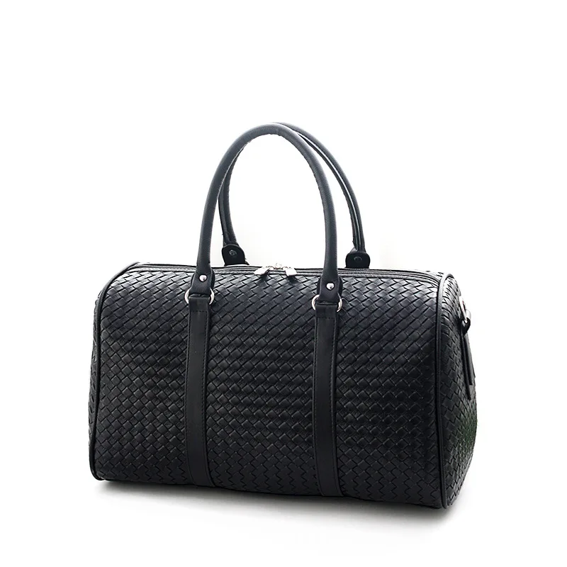 

Handbags Men's Travel Bag Large Capacity Woven Luggage Bag Light Woman's Short Trip Bag One Shoulder Fitness Bag