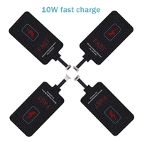 5v2a 10w qi fast wireless charger receiver for charger pad coil for phone 6 7 plus type c universal