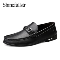 spring autumn men casual luxury leather mens loafers lofer shoes loafer loffers slip on mocasines hombre dropshipping