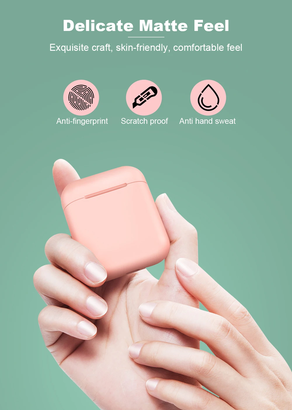 Arlado i12 беспроводные Bluetooth наушники Рождественский подарок на год сенсорная кнопка гарнитура с Рождеством на зарядной коробке