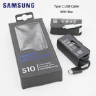 Оригинал, Samsung, TYPE-C usb-кабель 2A кабель для быстрой зарядки и передачи данных для Samsung Galaxy S20 ультра A80 A70 A60 A50 A30 S8 S9 плюс S10e Note 8, 9