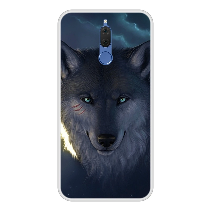 Case for Huawei Mate 10 Lite Soft Silicone TPU Chic Pattern Paint Cover Coque Mate10 10Lite Phone |