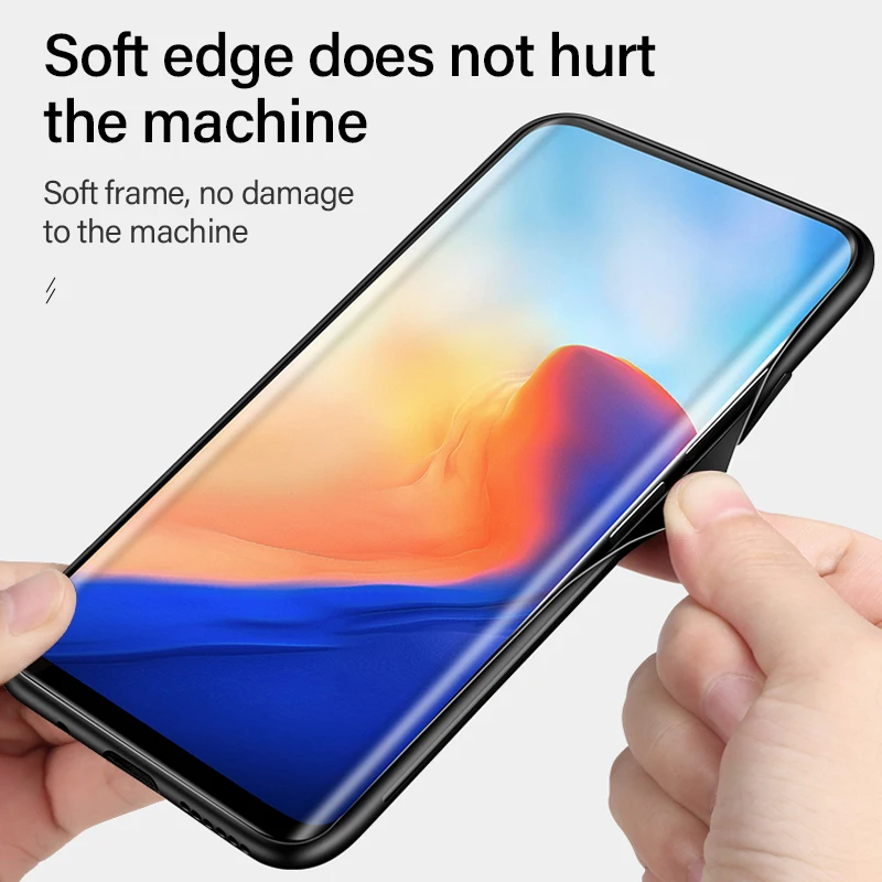 Ultra-thin Cloth Magnetic Phone Case For Samsung Galaxy S21 S20 S10 S9 Note 20 10 9 8 Plus Silicone Cover