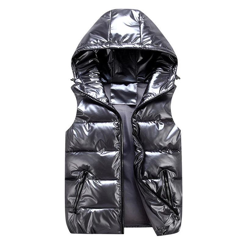 

Parent-Child Matching Outfits Cotton Shiny Solid Child Waistcoat For Casual Daily Children Adult Vest Jacket Outerwear 2021