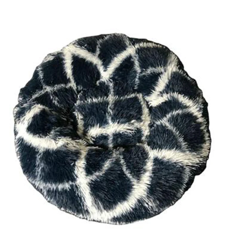 

Pet Dog Bed Plush Round Cat Nest Winter New Product Pet Cat Cushion Dog Sofa Cushion Multiple Colors Pet Nest Pet Supplies