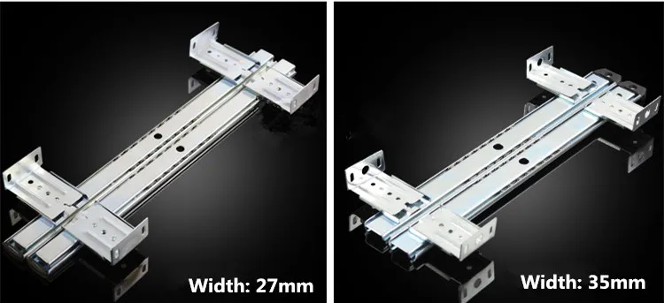 Computer Desk Drawer Orbit Keyboard Bracket Slide Rail Hoisting Crane Rail Bracket 2 Guide Rail