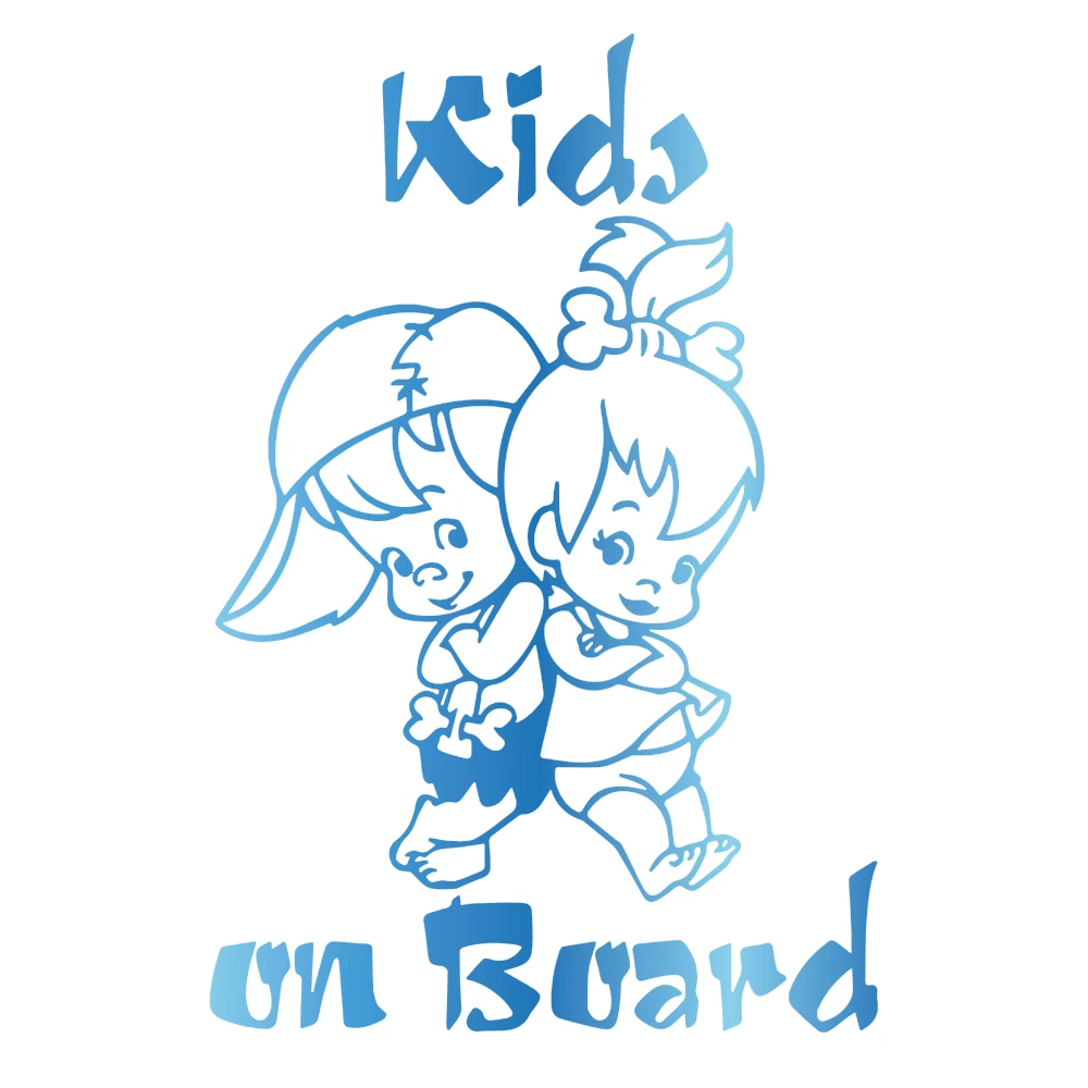 Car Stickers 3D Kids On Board 12.7*19cm and Decals Styling Funny Sticker Cars For Ford Audi BMW BUY 2 SAVE HALF | Автомобили и