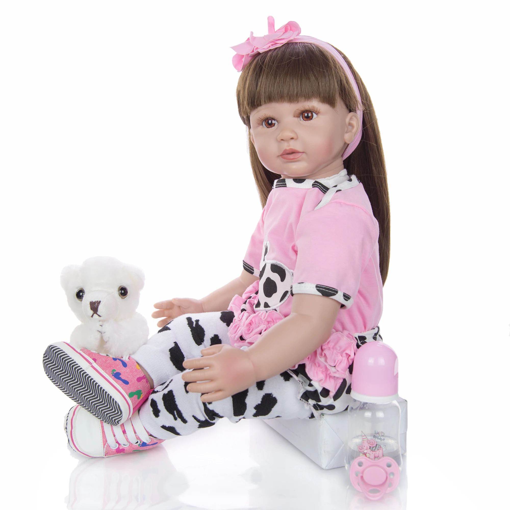 Реалистичная силиконовая кукла реборн KEIUMI 60 см | Игрушки и хобби