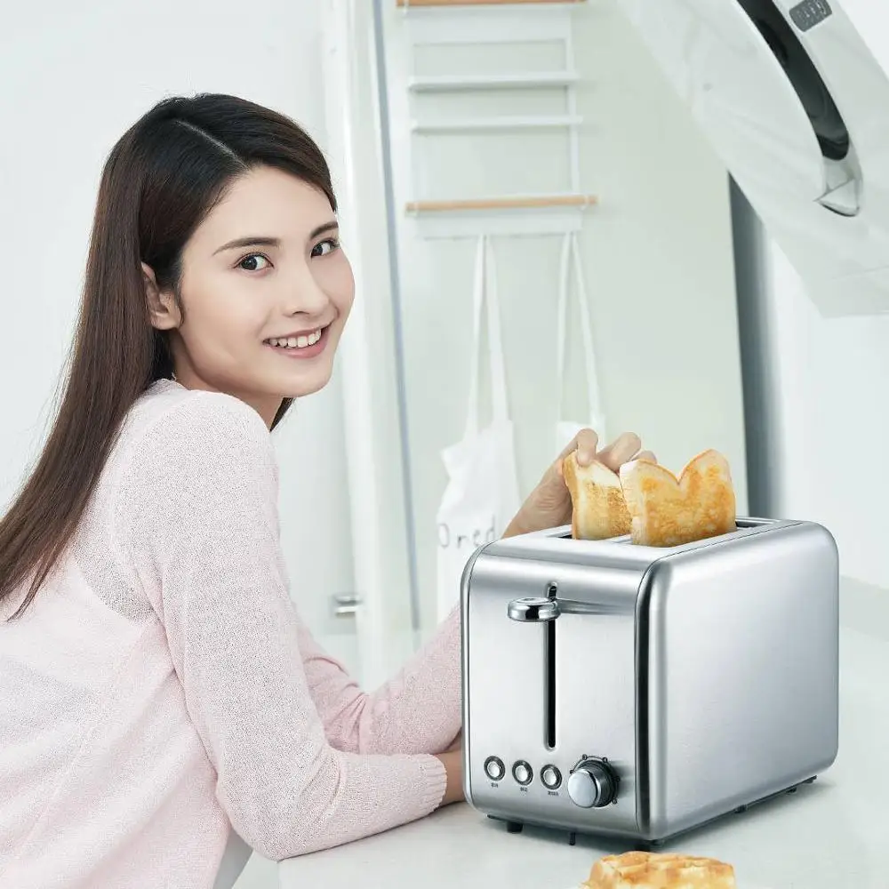 Xiaomi Deerma DEM-SL281 Электрический ароматический тостер для хлеба двухсторонняя печь для выпечки с одной кнопкой Кухонный для завтрака гриль-печь