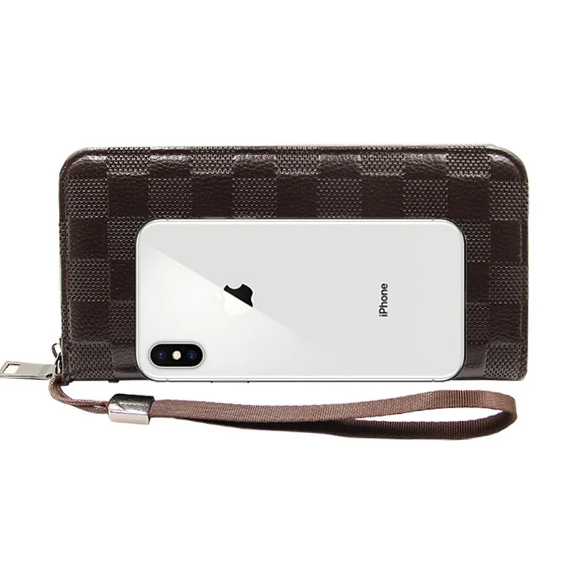 Manufacturers selling men's bags business men handbags bag male leisure high-capacity hand caught zip purse and id holder | Багаж и