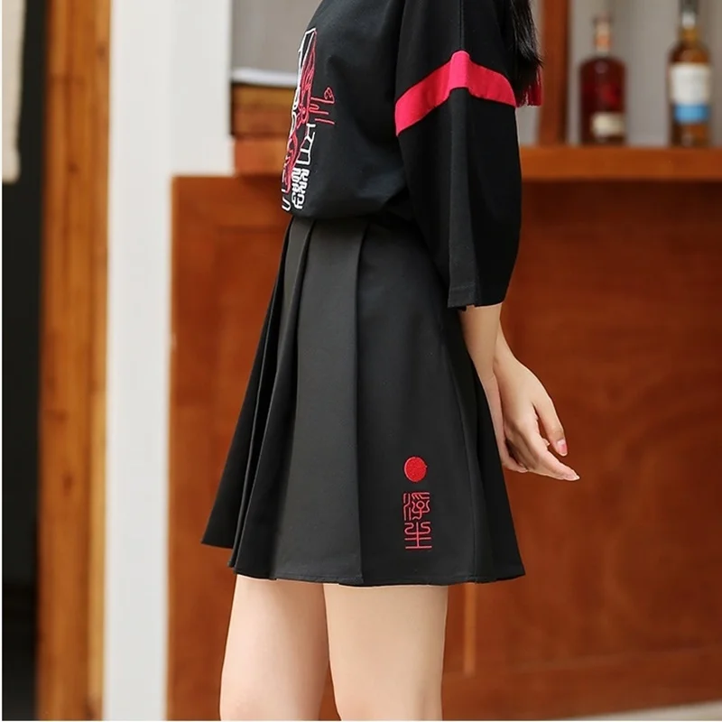 Женское платье Ципао Повседневная рубашка в стиле Харадзюку готическом 10199|Топы|