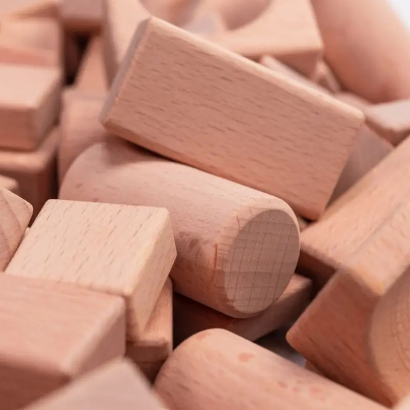 

5pcs Wooden Blocks Toys for Children Learning Geometric Shape Assembling Building & Construction Game Kids Baby Wood Toy