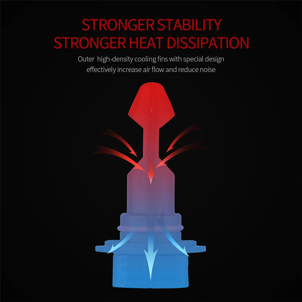 Трехцветные светодиодные противотуманные фары для автомобилей H11 H8 H9 H16 9006 HB4 12 В