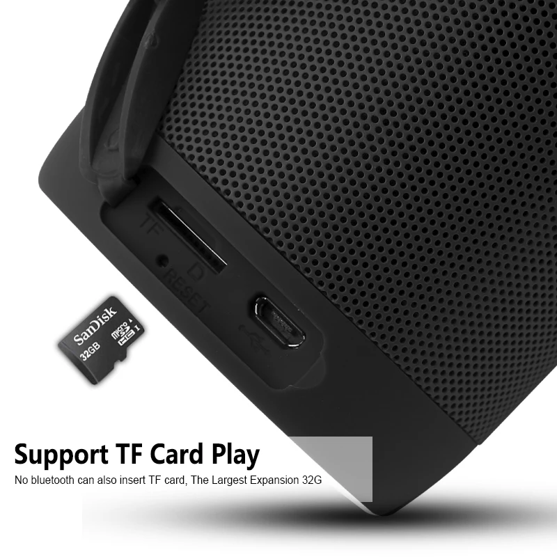 Беспроводные Bluetooth-колонки T2 лучшая Водонепроницаемая портативная уличная