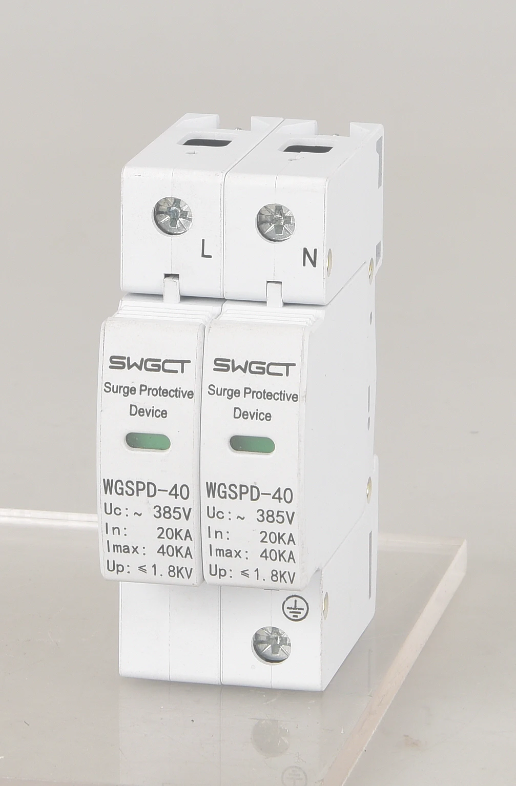 Устройство защиты от перенапряжения переменного тока SPD 1P + N 20 ка ~ 80 кА D 385 в