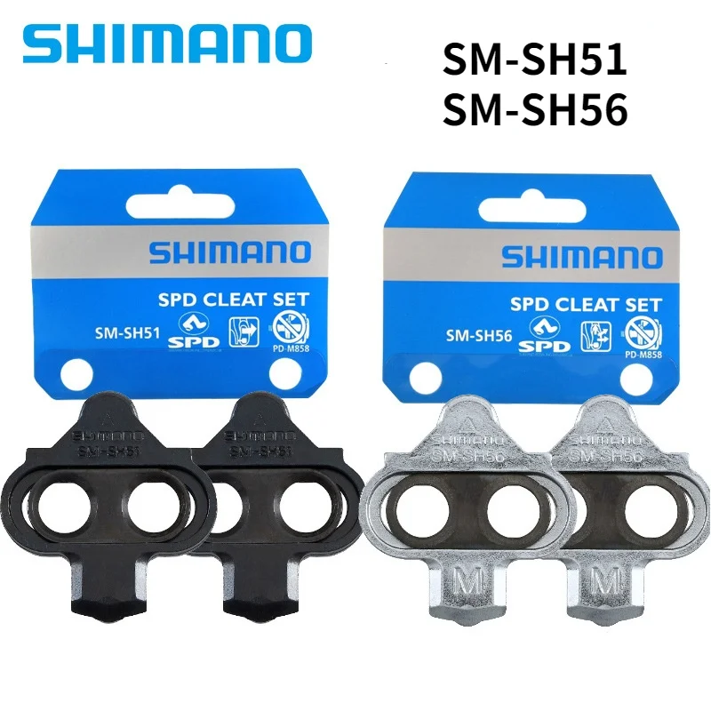

SPD MTB Bike Cleats Pedal Clipless Cleat Set Racing Riding Equipment For Wellgo WPD-98A SH51 SH56 New Original
