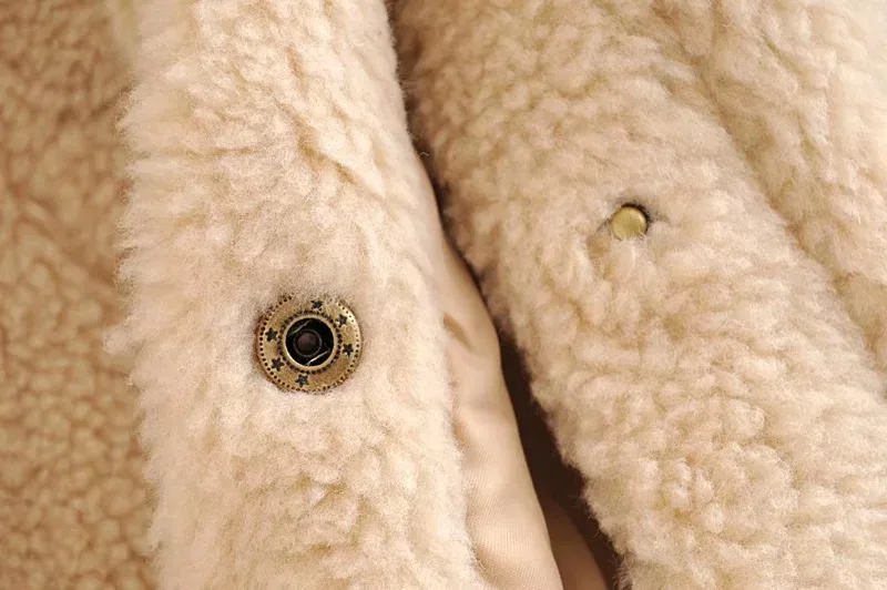 Осенне-зимнее пальто женское повседневное винтажное Свободное пальто-бомбер из