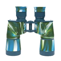 7x50 binocular telescope blue handheld hd nitrogen filled waterproof wide angle outdoor camping navigation binocular w reticle