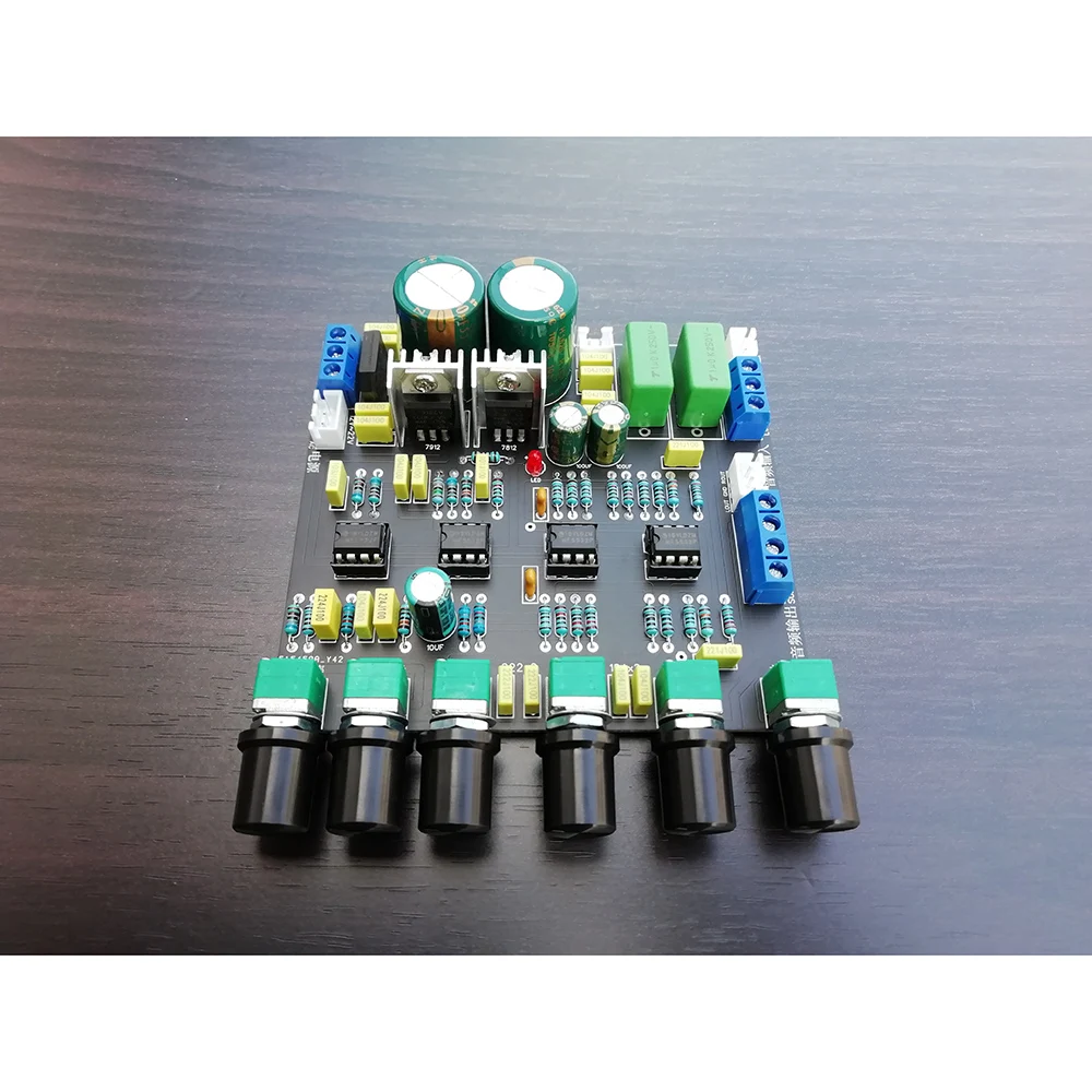 Nvarcher Preamp Tuning Board 2.1 Channels NE5532/OPA2604 Op Tone With Subwoofer Adjustment | Электроника