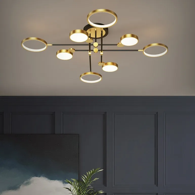 

modern modern led chandelier lustres luzes de teto lampes suspendues living room decoration