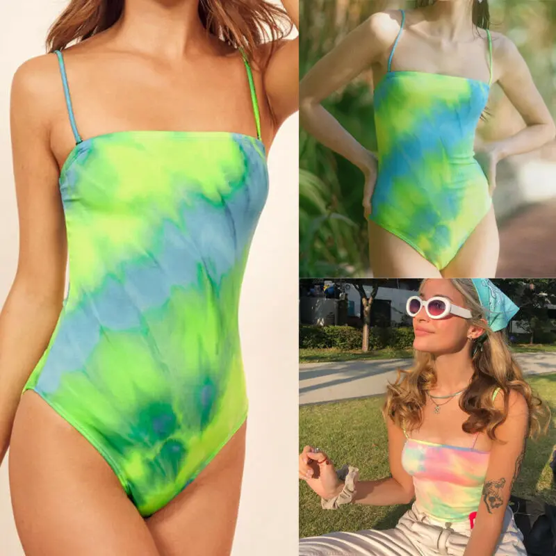 

Goocheer 2019 New Fashion Women's Sleeveless Short Romper Floral Print Jumpsuit Colorful Camouflage Bodysuit Stretch Leotard Top