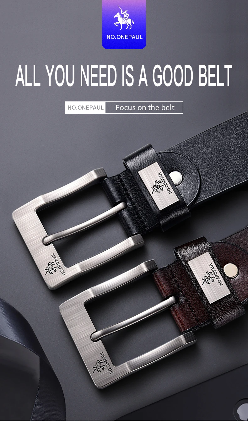 snap belt Genuine Leather For Men's High Quality Buckle Jeans Cowskin Casual Belts Business Cowboy Waistband Male Fashion Designer 2022New crocodile skin belt