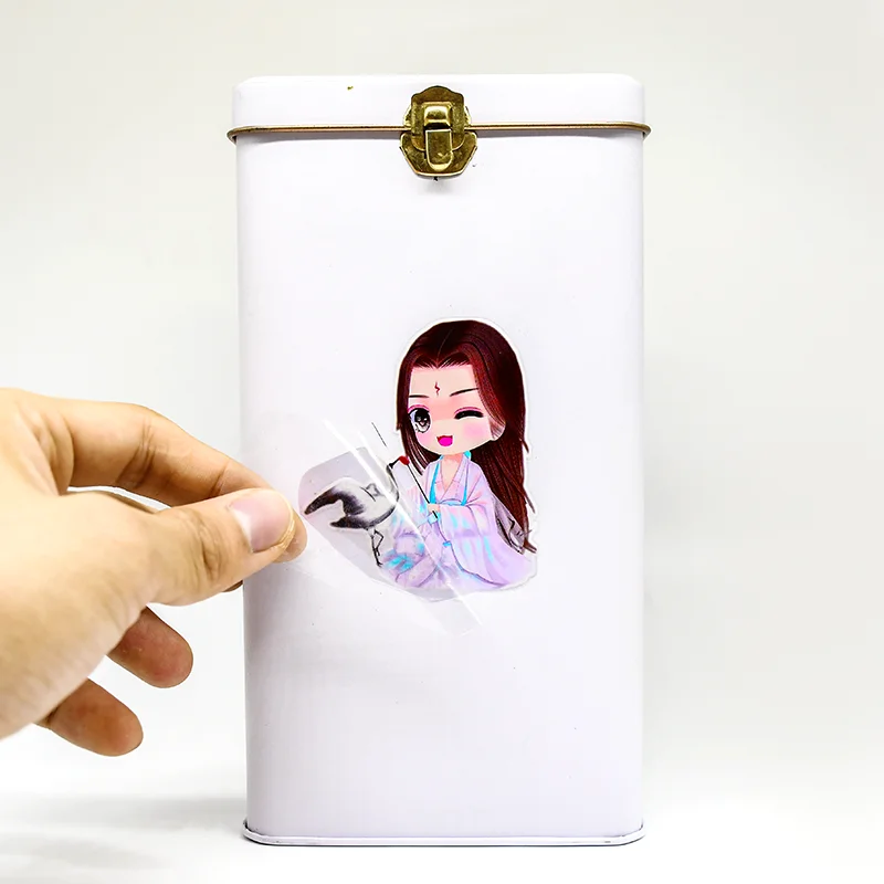 

Custom UV Transparent Transfer Stickers High Adhesive Transparent Label Personalized Stickers Stickets Business Logo