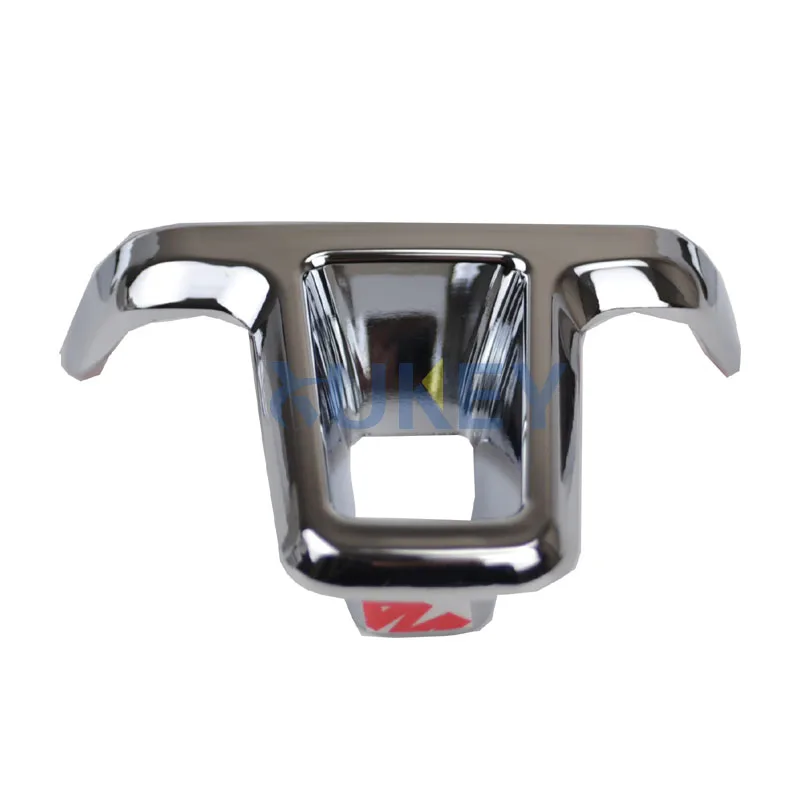 Для VW 2009 - 2013 Golf 6 Mk6 Bora 2011 2014 Polo Jetta Eos Touran Caddy руль нижний Средний хромовый чехол