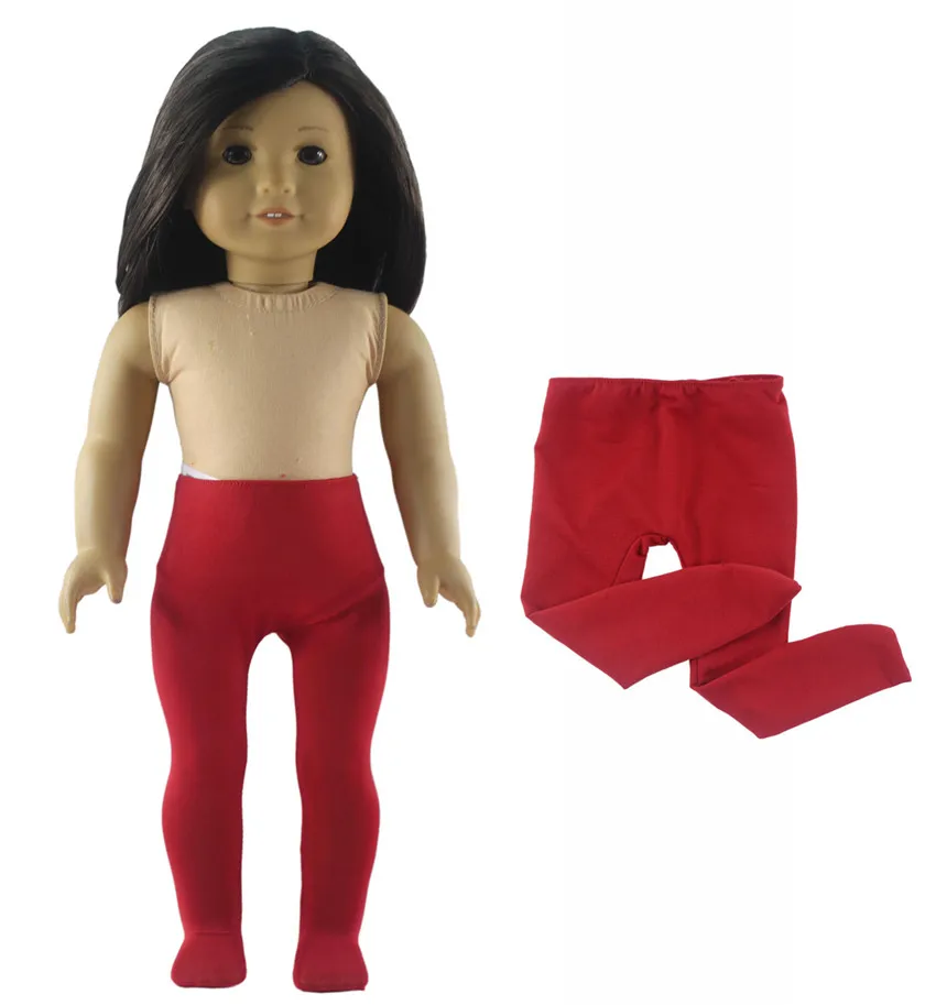 

Hot 9 Different Colors To Choose Pantyhose for 18'' American Doll