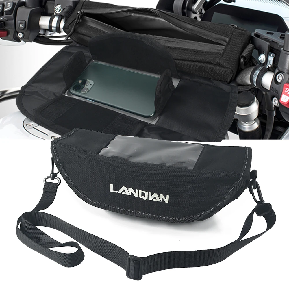 

Front Handlebar Storage Bag Motorcycle Waterproof Mobile phone Touch Screen Tool Box For BMW R100 R100CS R100GS R100GS PD R100R
