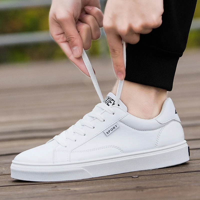 Мужская обувь для тенниса белые кроссовки уличного телосложения повседневная
