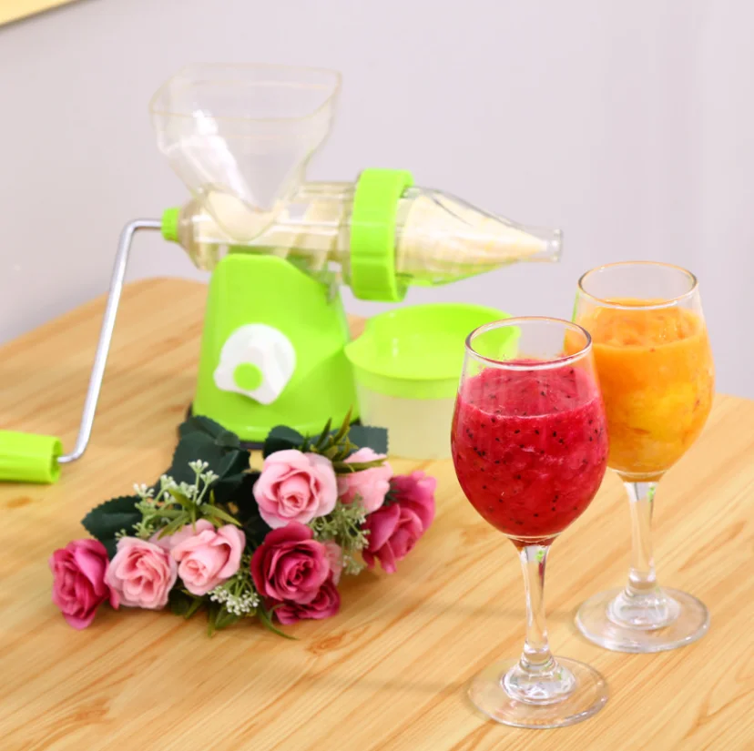 The Original Healthy Juicer Manual Citrus Squeezer Hand-Cranking Juice Reamer / Extractor for Fruits and Vegetables | Дом и сад