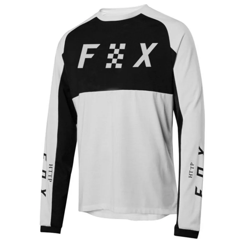 

Men's 2021 MTB Shirts Offroad DH Motorcycle Jersey Motocross Sportwear Clothing FXR Bike Downhill Jerseys HTTP Fox Mountain Bike