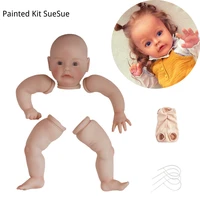 bebe reborn painted kit suesue reborn babies molds unassembled 55cm reborn baby doll toys for children girl gift realistic