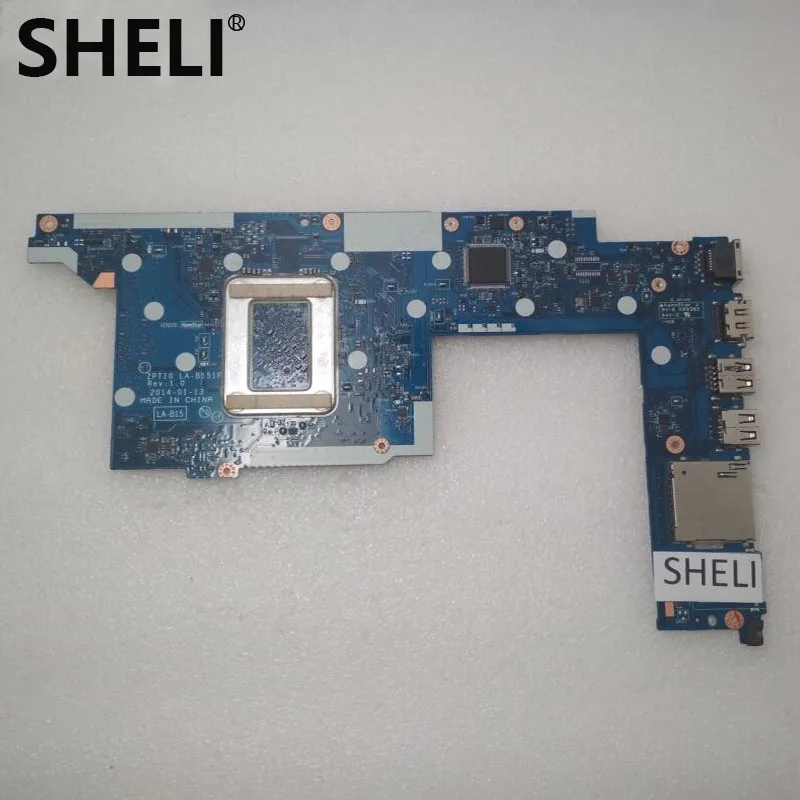 SHELI для HP 11 11-N X360 материнская плата ноутбуков ПК с N3520 процессор LA-B151P 755724-001 755724-501