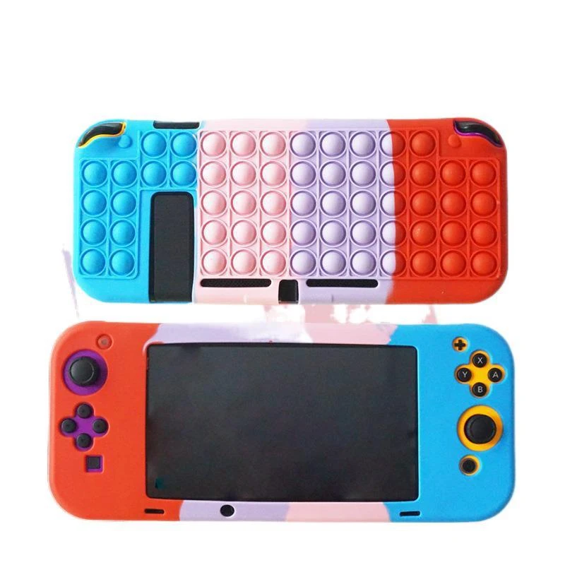 Новинка 2021 защитный чехол для Nintendo Switch Lite Bubble игрушка-антистресс силиконовый Mini |