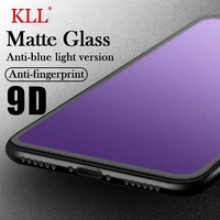 9d matte anti fingerprint blue light tempered glass for iphone 12 11 pro x xs max xr frosted screen protector iphone 11 13 mini