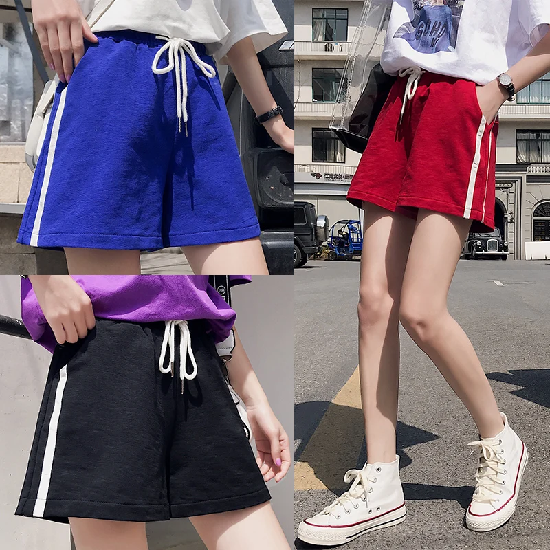 

Shorts Women Summer Korean Style High Waist 2020 Loose All-match Comfortable Trendy High Quality Womens Short Trousers Female