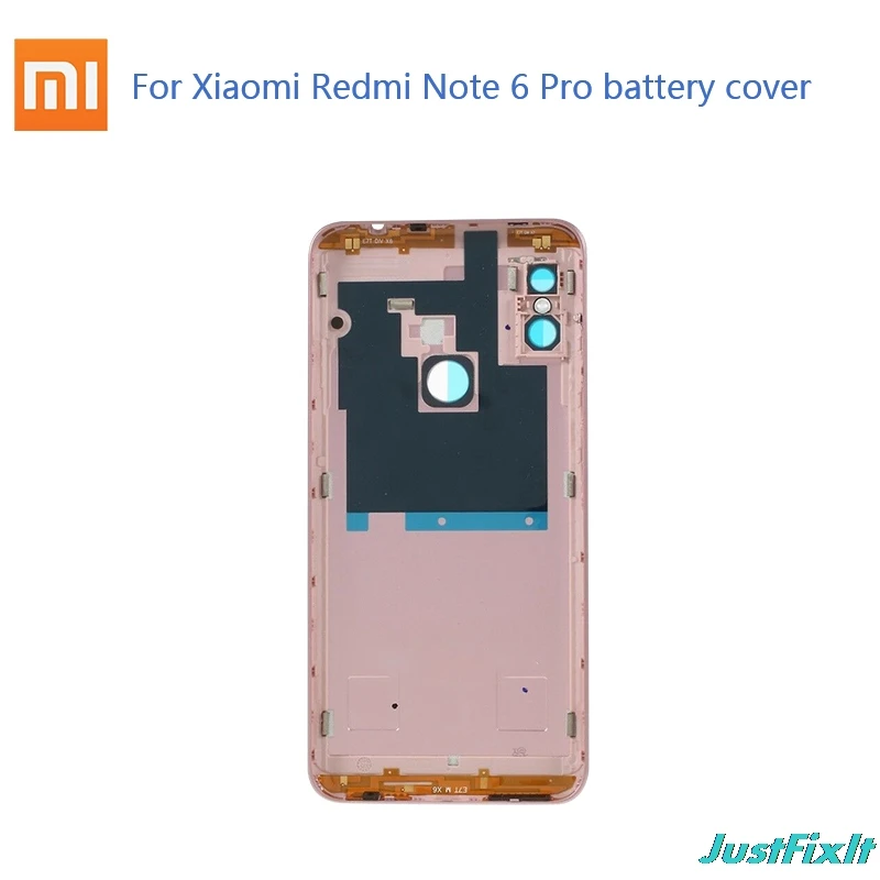 Оригинальный чехол для Xiaomi Redmi Note 6 Pro задняя крышка батарейного отсека запасные