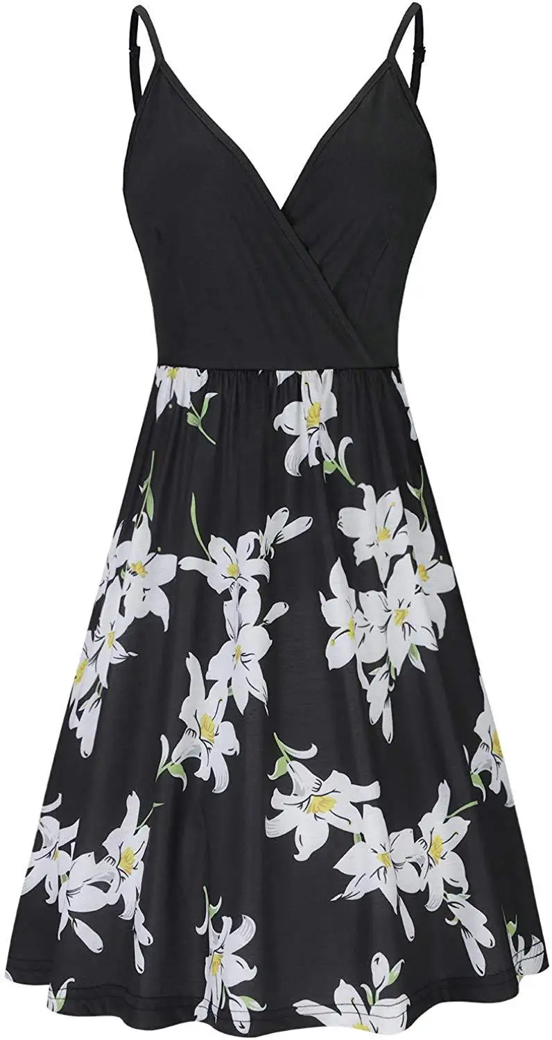 Женское летнее платье мода slim с цветочным принтом сексуальное для женщин