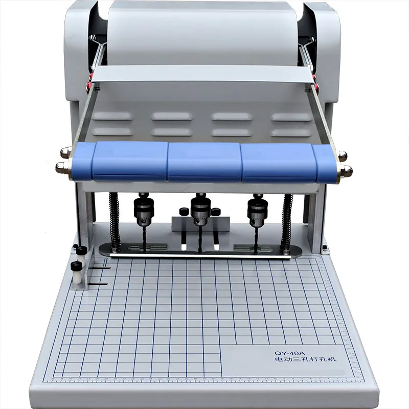 Electric three-hole file punching machine, electric binding machine, real estate law, electric three-hole drilling machine