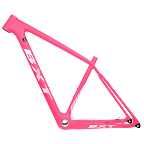 full pink 29er карбоновая рама BSA Дисковый Тормоз MTB рама 29 рама карбоновая для горного велосипеда 142*12 или 135*9 мм коническая велосипедная Рама велосипедная часть - Цвет: full pink