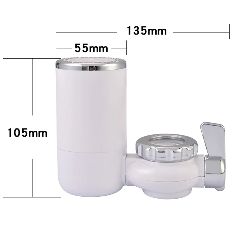 Кран фильтр для воды из нержавеющей стали уменьшает хлор высокий поток