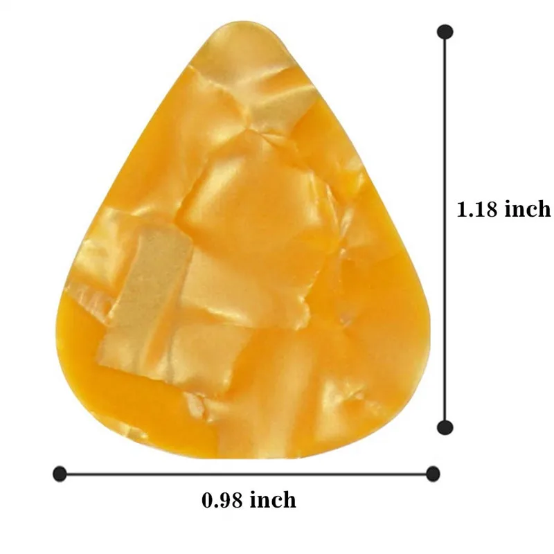 12 pcs akustische picks plektrum celluloid elektro glatte gitarre pick zubehör 046mm 071mm 08mm 081mm 096mm free global shipping